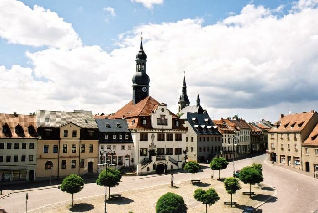 Markt und Rathaus